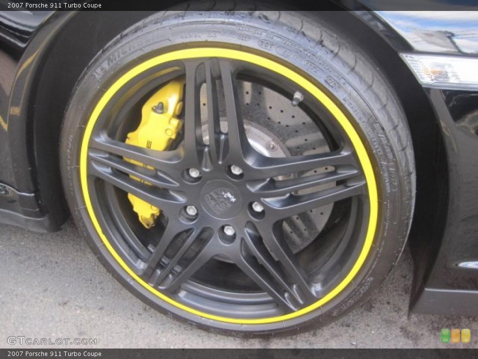 2007 Porsche 911 Turbo Coupe Wheel and Tire Photo #45107320