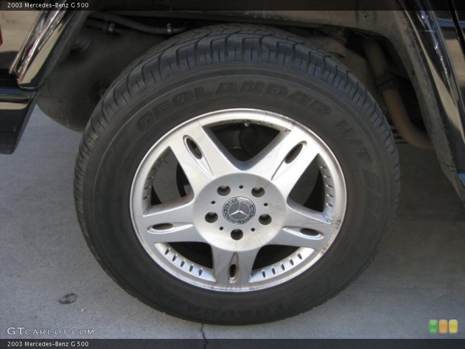 2003 Mercedes-Benz G 500 Wheel and Tire Photo #45109972
