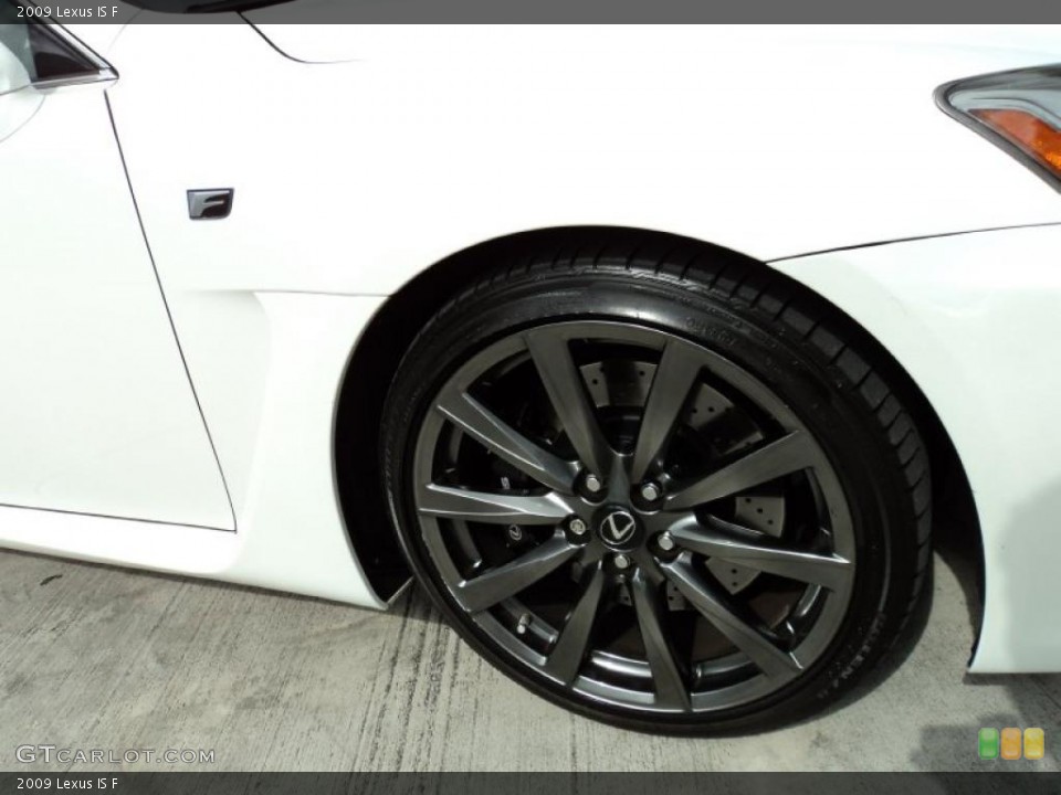 2009 Lexus IS F Wheel and Tire Photo #45118098