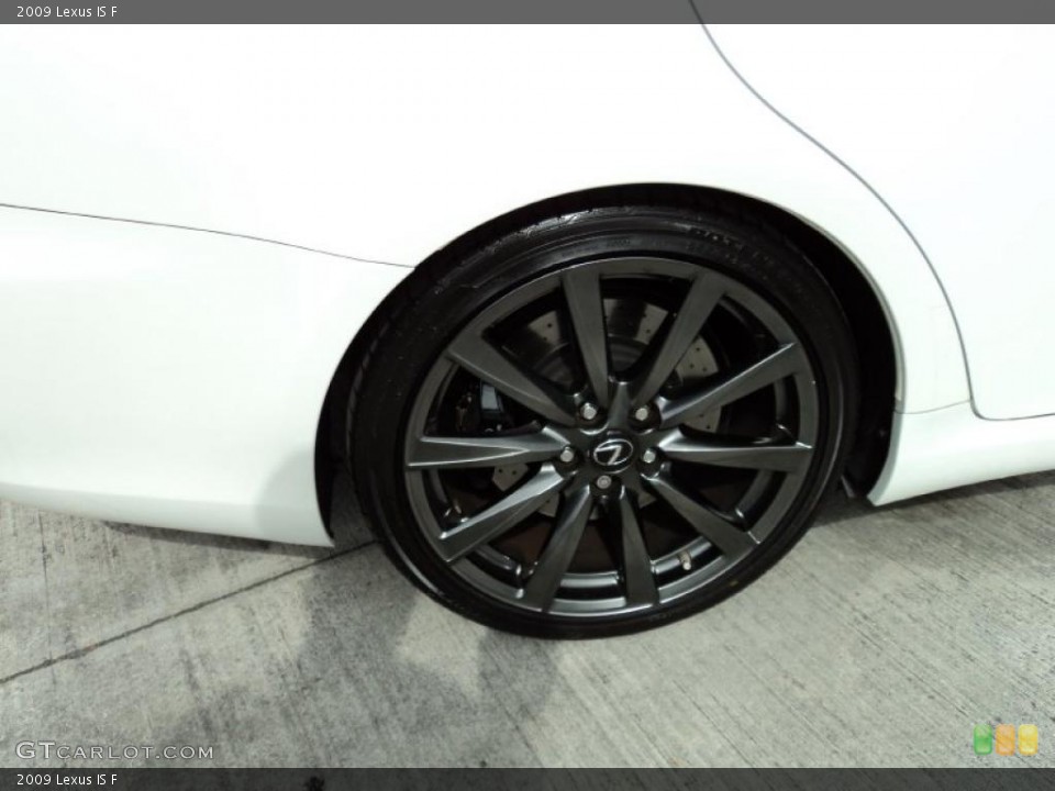 2009 Lexus IS F Wheel and Tire Photo #45118114