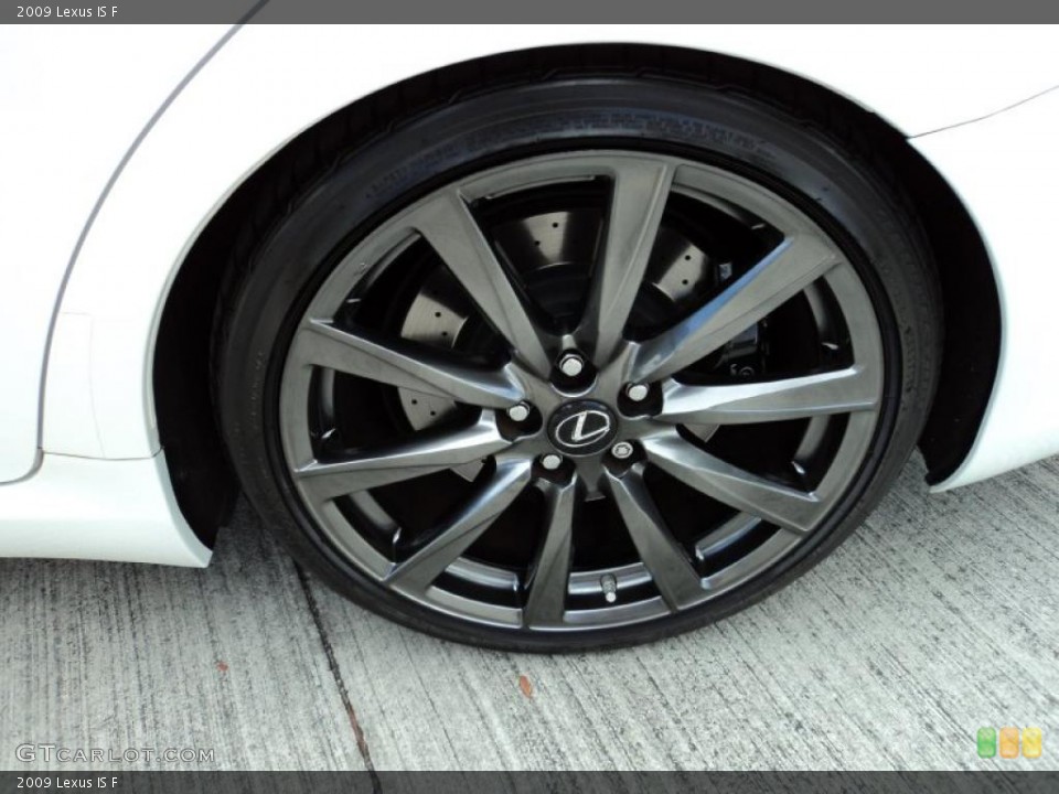 2009 Lexus IS F Wheel and Tire Photo #45118238