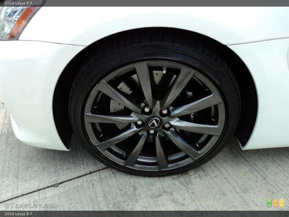 2009 Lexus IS F Wheel and Tire Photo #45118262