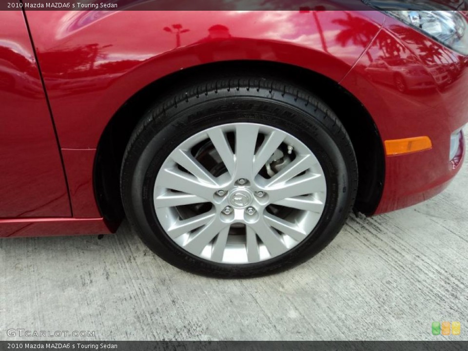 2010 Mazda MAZDA6 s Touring Sedan Wheel and Tire Photo #45122222