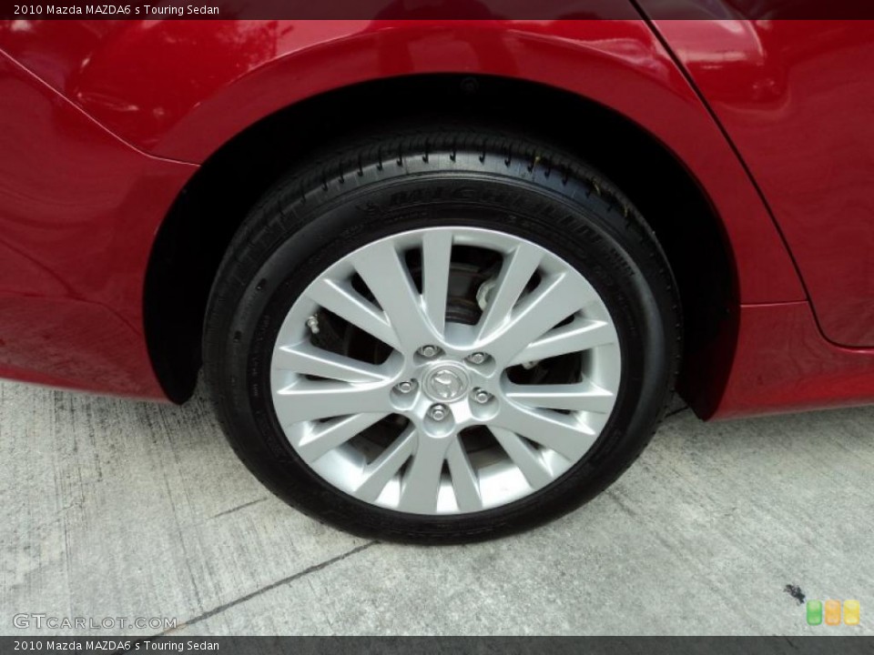 2010 Mazda MAZDA6 s Touring Sedan Wheel and Tire Photo #45122242