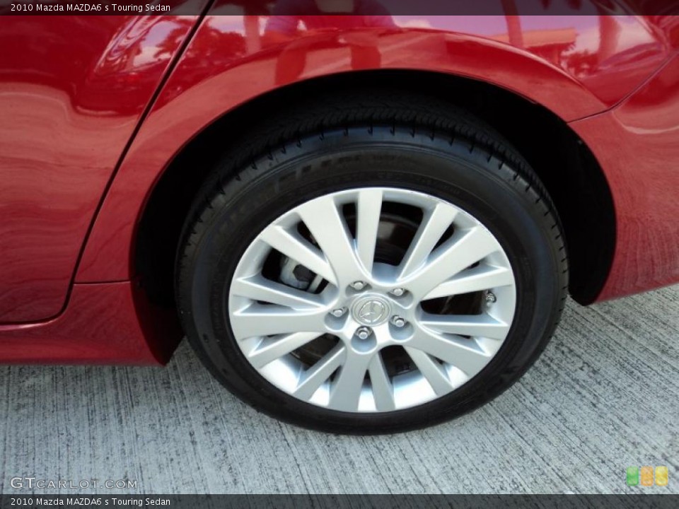 2010 Mazda MAZDA6 s Touring Sedan Wheel and Tire Photo #45122330