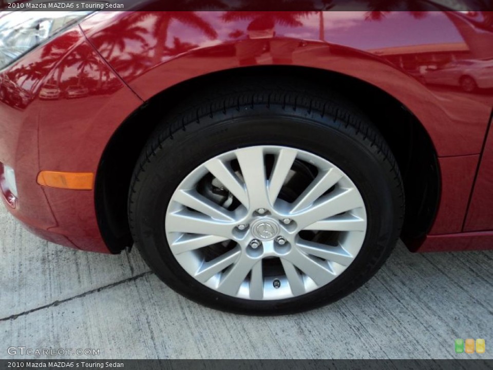 2010 Mazda MAZDA6 s Touring Sedan Wheel and Tire Photo #45122342