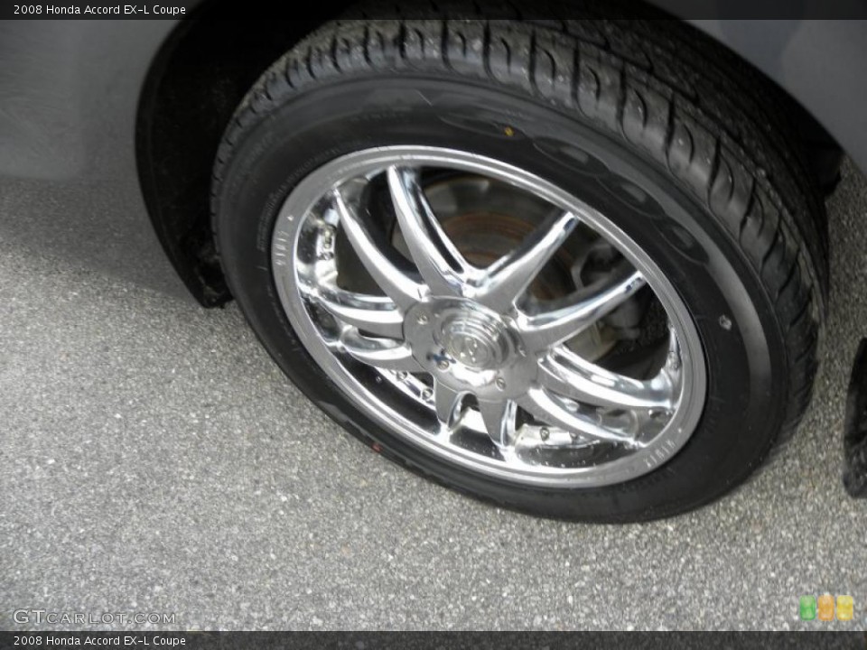 2008 Honda Accord Custom Wheel and Tire Photo #45123930