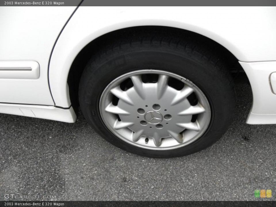 2003 Mercedes-Benz E 320 Wagon Wheel and Tire Photo #45126474