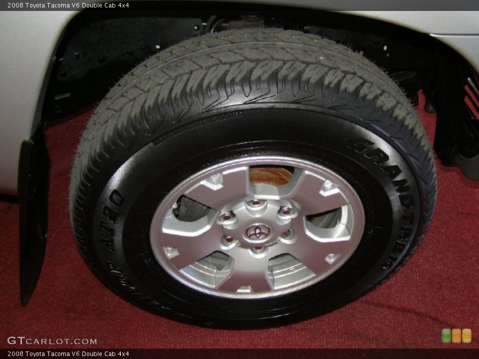 2008 Toyota Tacoma V6 Double Cab 4x4 Wheel and Tire Photo #45144433