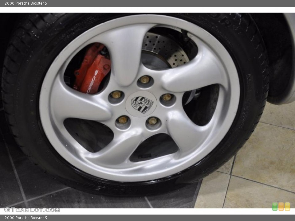 2000 Porsche Boxster S Wheel and Tire Photo #45150559