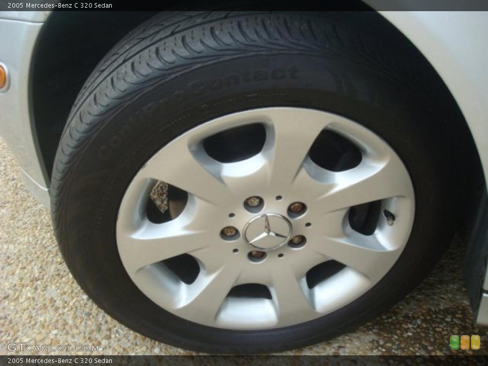 2005 Mercedes-Benz C 320 Sedan Wheel and Tire Photo #45152495