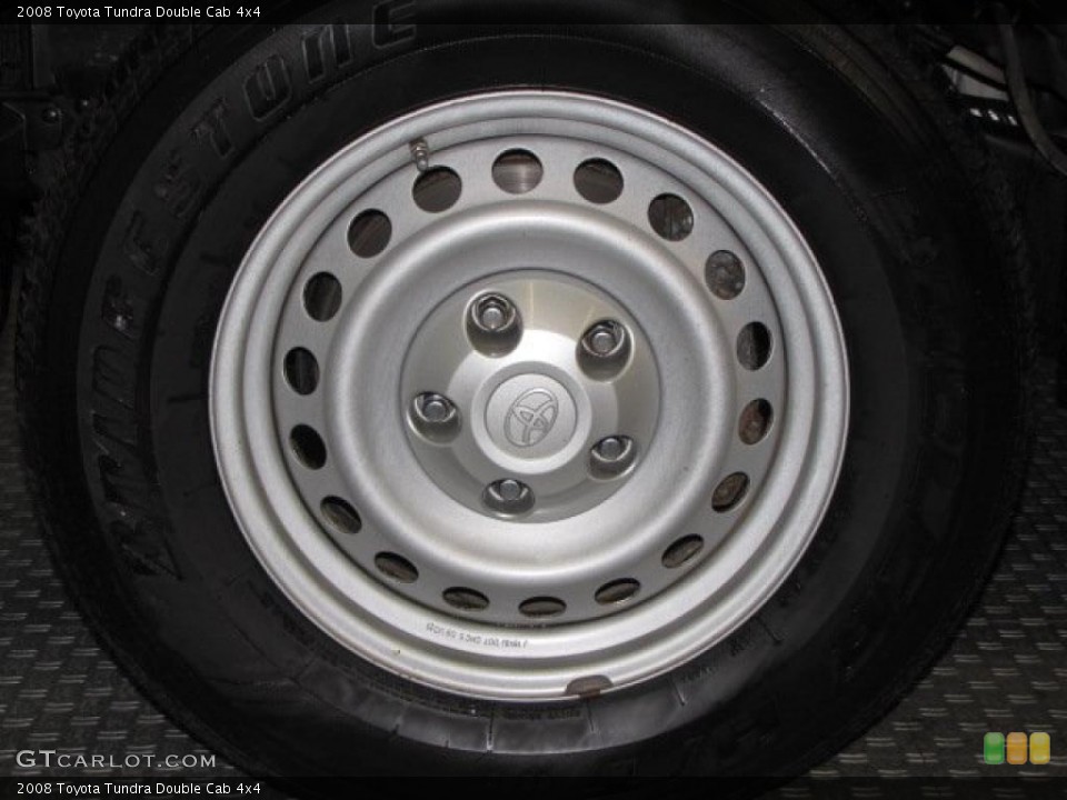 2008 Toyota Tundra Double Cab 4x4 Wheel and Tire Photo #45157639