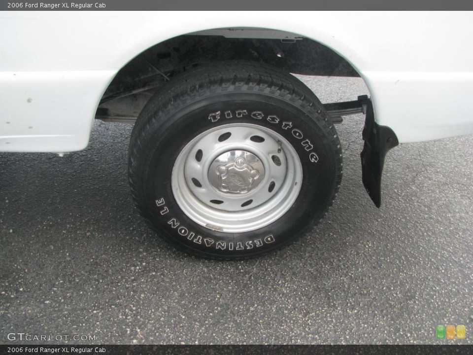 2006 Ford Ranger XL Regular Cab Wheel and Tire Photo #45162301