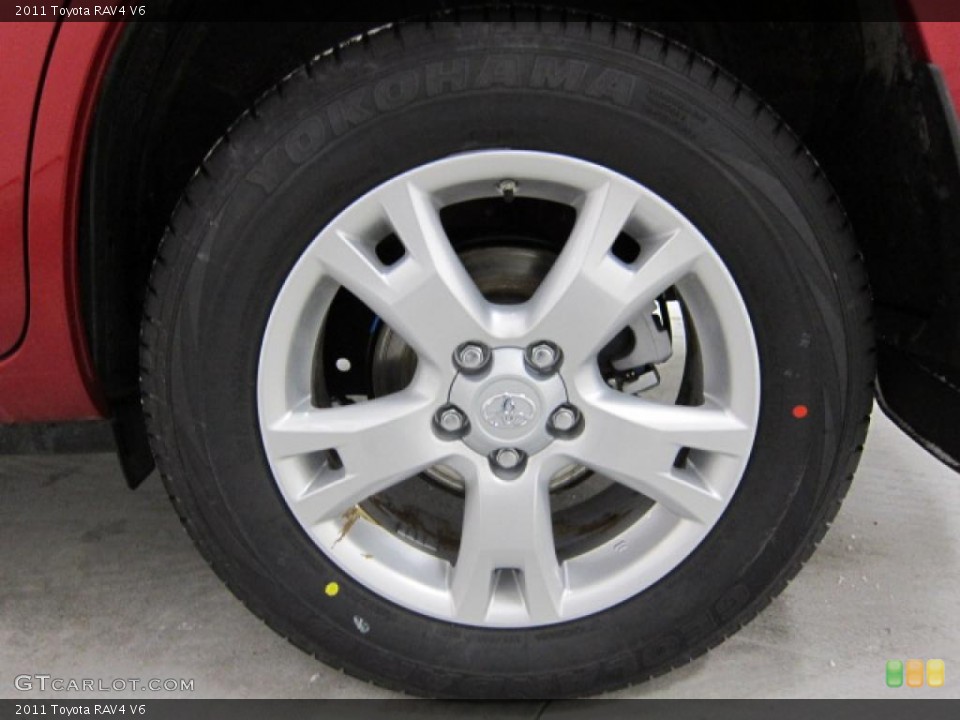 2011 Toyota RAV4 V6 Wheel and Tire Photo #45174322