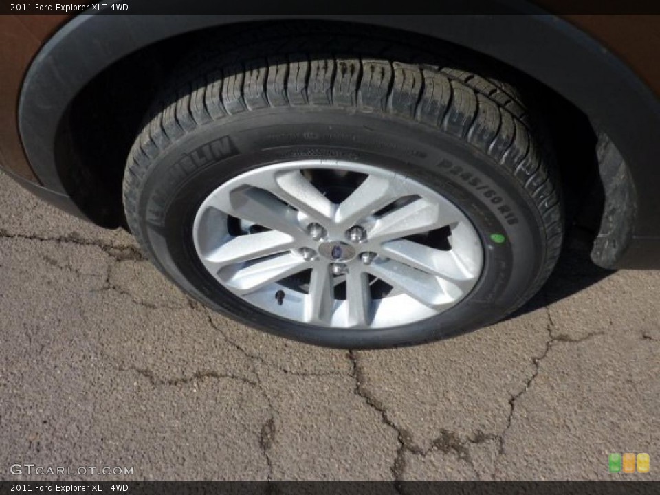 2011 Ford Explorer XLT 4WD Wheel and Tire Photo #45175692
