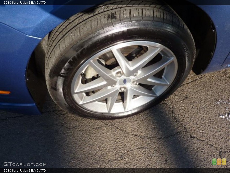 2010 Ford Fusion SEL V6 AWD Wheel and Tire Photo #45178602