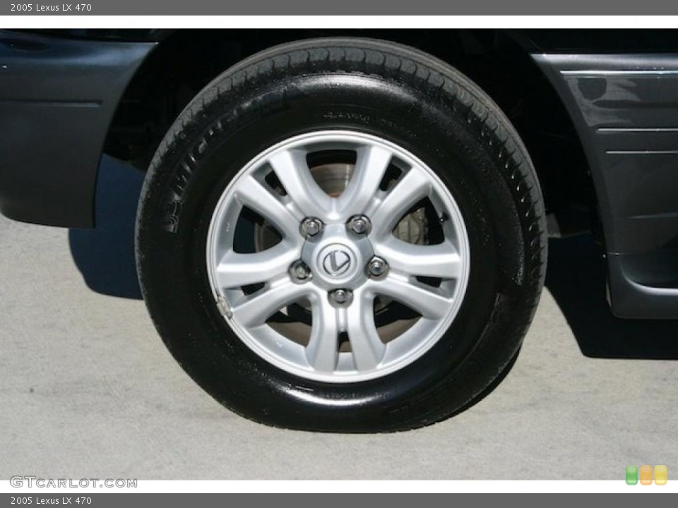 2005 Lexus LX 470 Wheel and Tire Photo #45184841