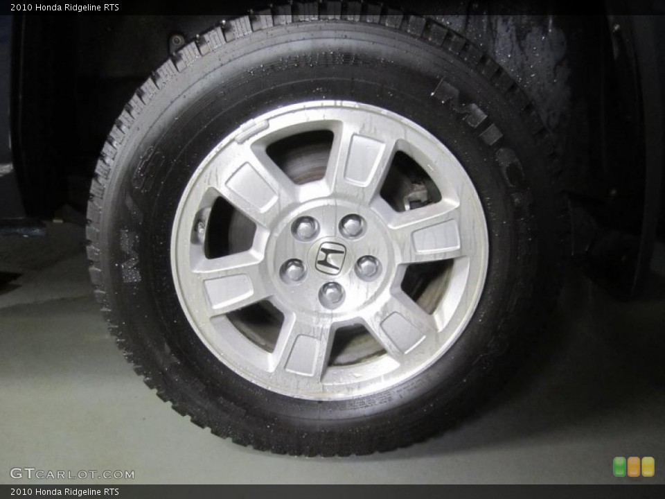2010 Honda Ridgeline RTS Wheel and Tire Photo #45186789