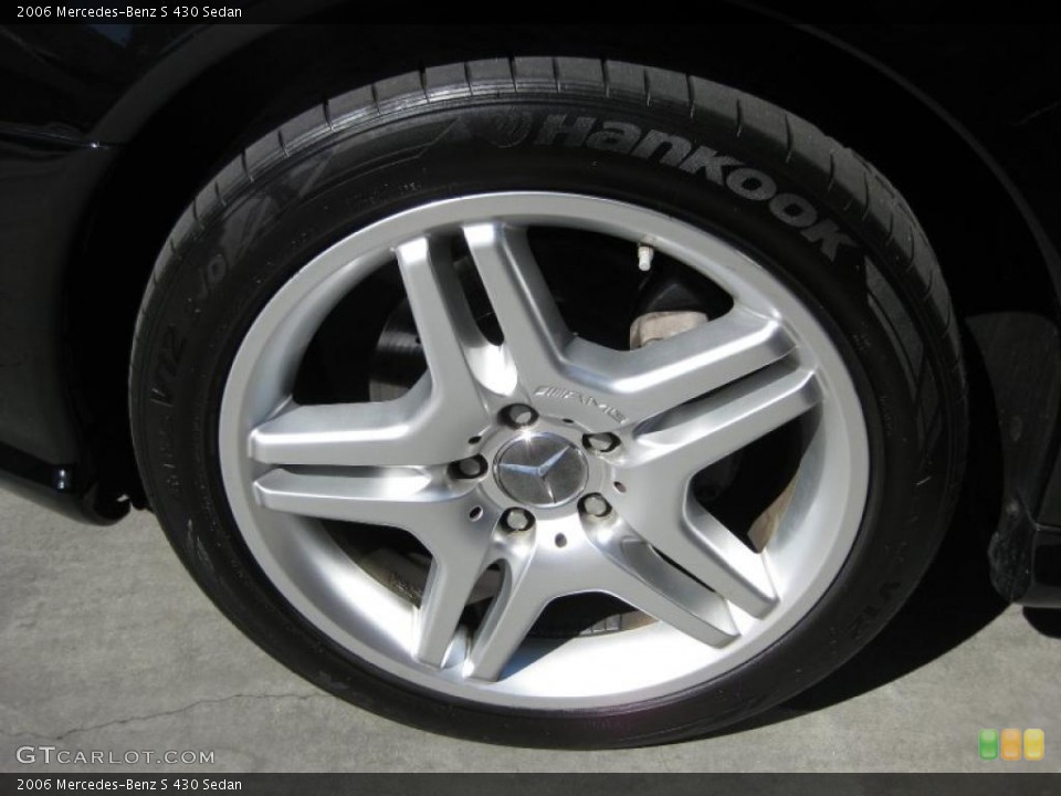 2006 Mercedes-Benz S 430 Sedan Wheel and Tire Photo #45187409