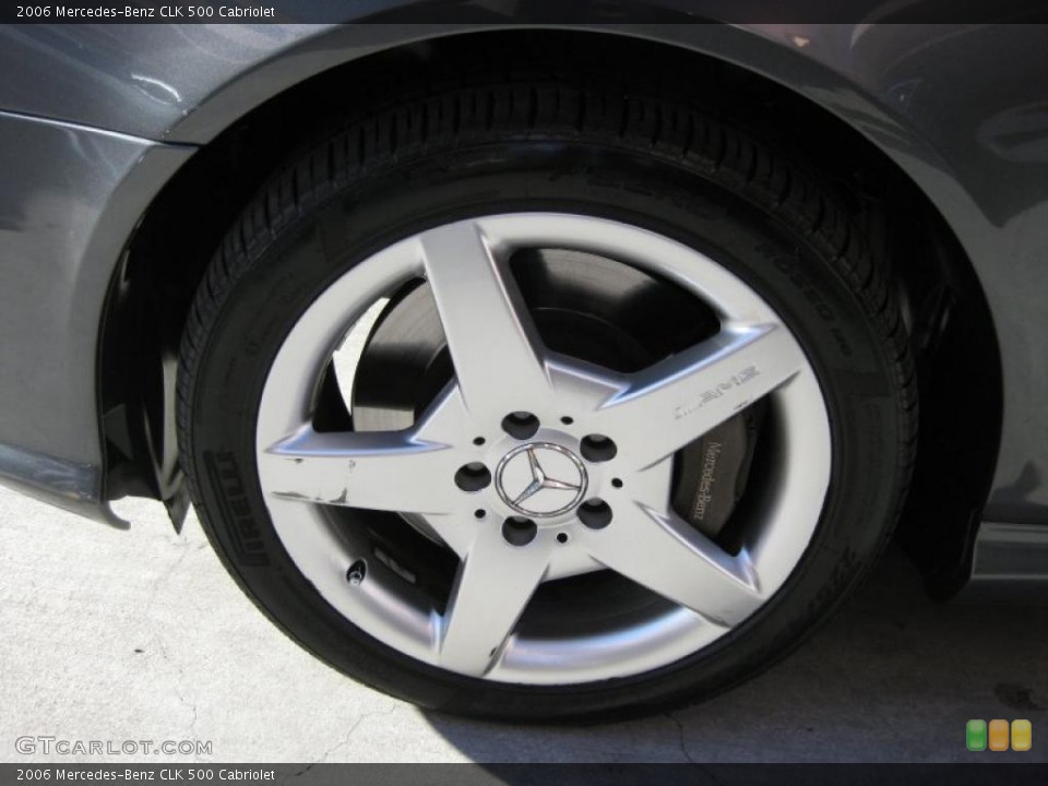 2006 Mercedes-Benz CLK 500 Cabriolet Wheel and Tire Photo #45187872