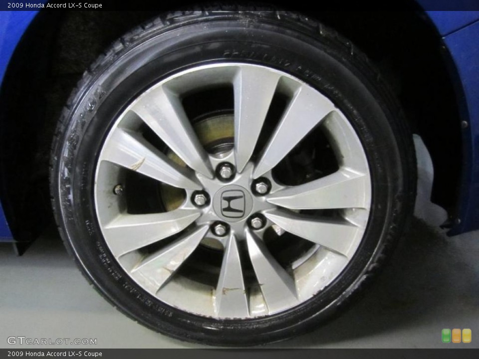 2009 Honda Accord LX-S Coupe Wheel and Tire Photo #45188305