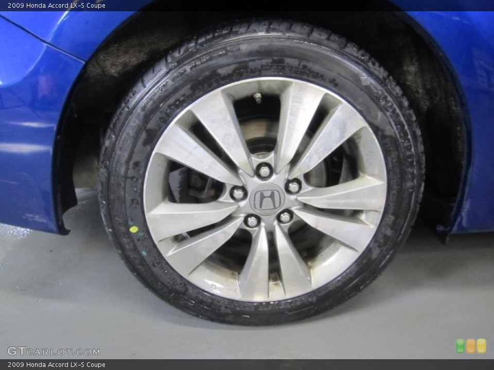 2009 Honda Accord LX-S Coupe Wheel and Tire Photo #45188386
