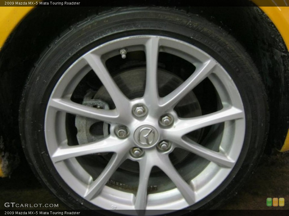 2009 Mazda MX-5 Miata Touring Roadster Wheel and Tire Photo #45190965