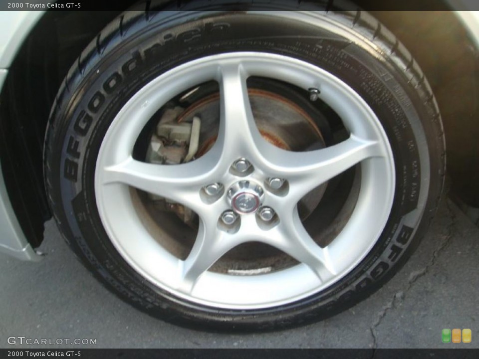 2000 Toyota Celica GT-S Wheel and Tire Photo #45210013