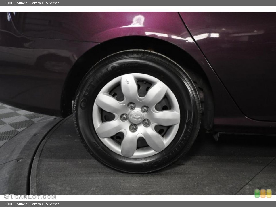 2008 Hyundai Elantra GLS Sedan Wheel and Tire Photo #45216417
