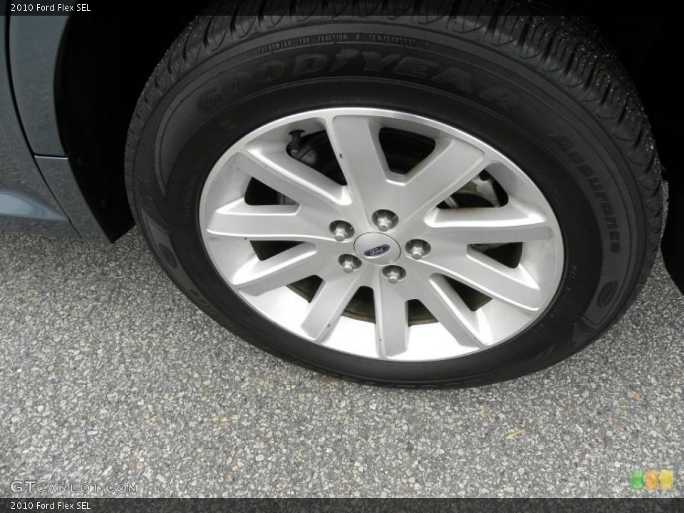 2010 Ford Flex SEL Wheel and Tire Photo #45223981