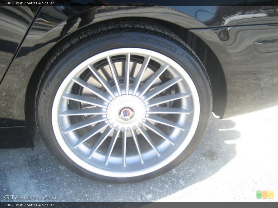 2007 BMW 7 Series Alpina B7 Wheel and Tire Photo #45227093