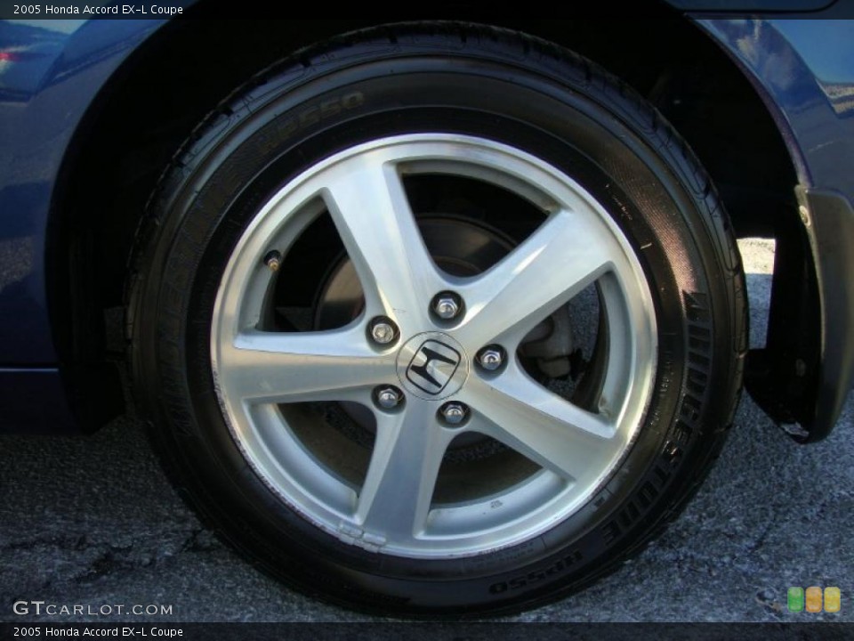 2005 Honda Accord EX-L Coupe Wheel and Tire Photo #45227793