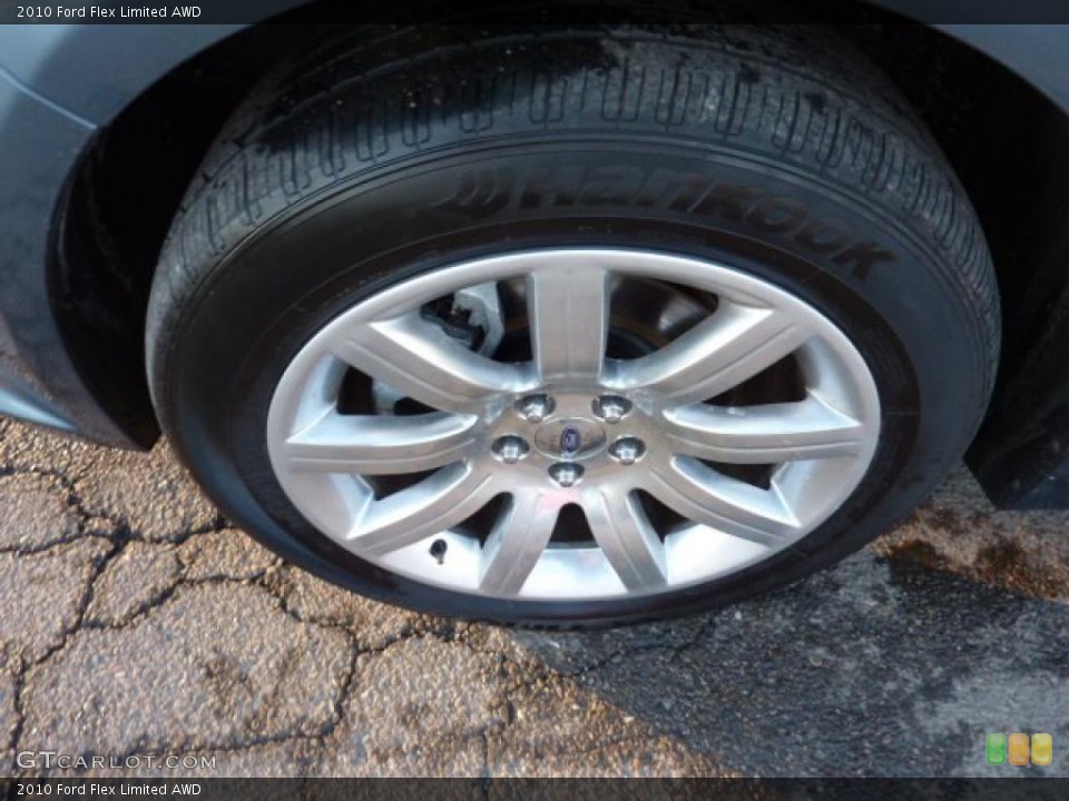2010 Ford Flex Limited AWD Wheel and Tire Photo #45231401