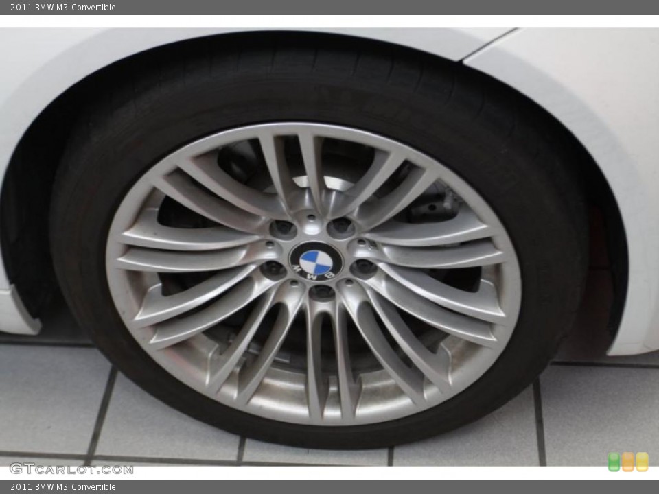 2011 BMW M3 Convertible Wheel and Tire Photo #45239549