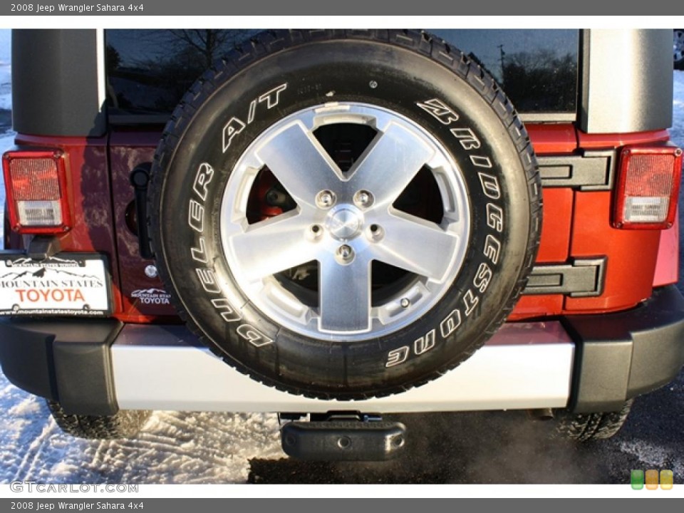 2008 Jeep Wrangler Sahara 4x4 Wheel and Tire Photo #45243934