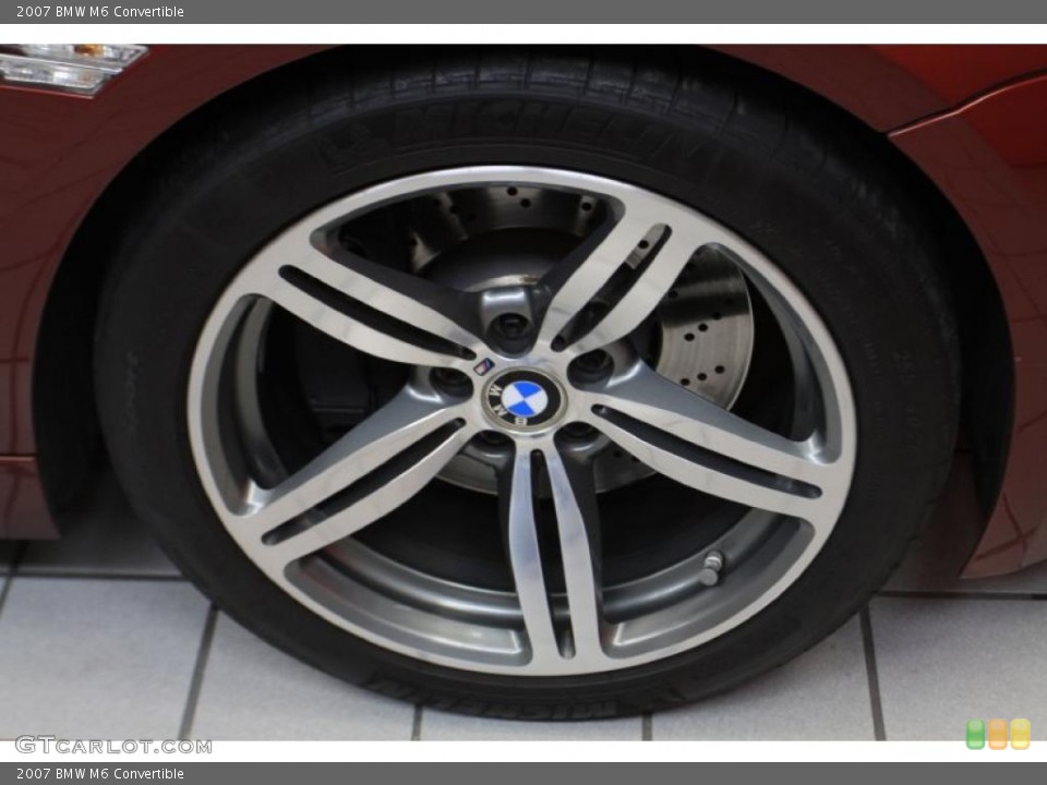 2007 BMW M6 Convertible Wheel and Tire Photo #45246014