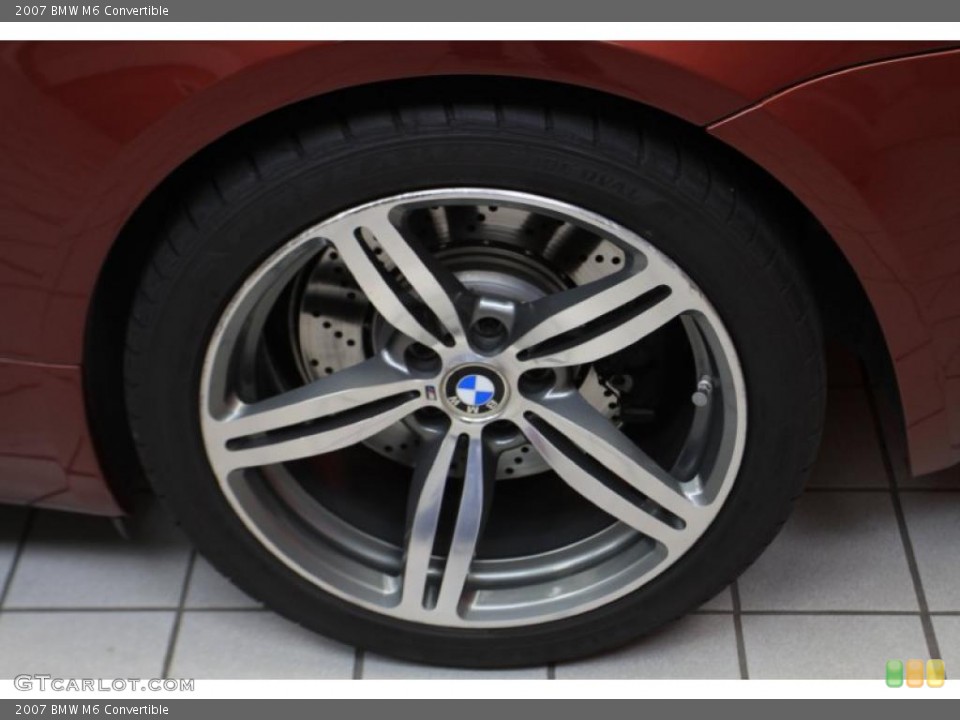 2007 BMW M6 Convertible Wheel and Tire Photo #45246098