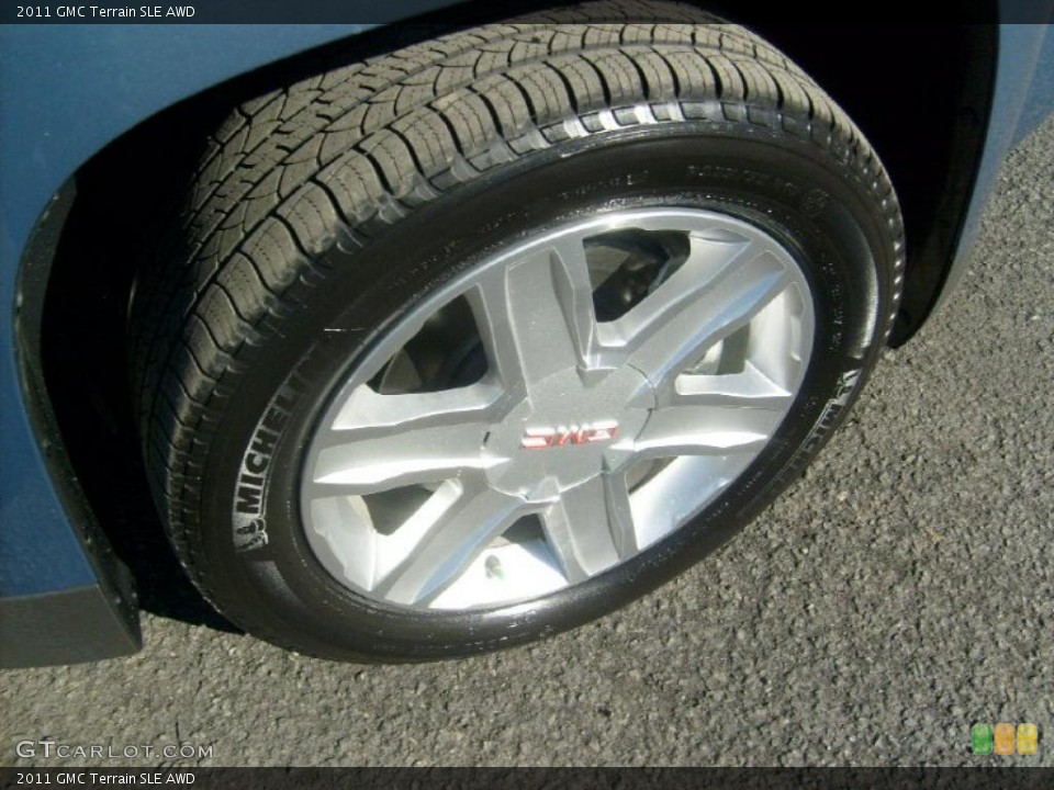 2011 GMC Terrain SLE AWD Wheel and Tire Photo #45250880