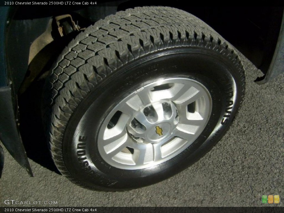 2010 Chevrolet Silverado 2500HD LTZ Crew Cab 4x4 Wheel and Tire Photo #45251148