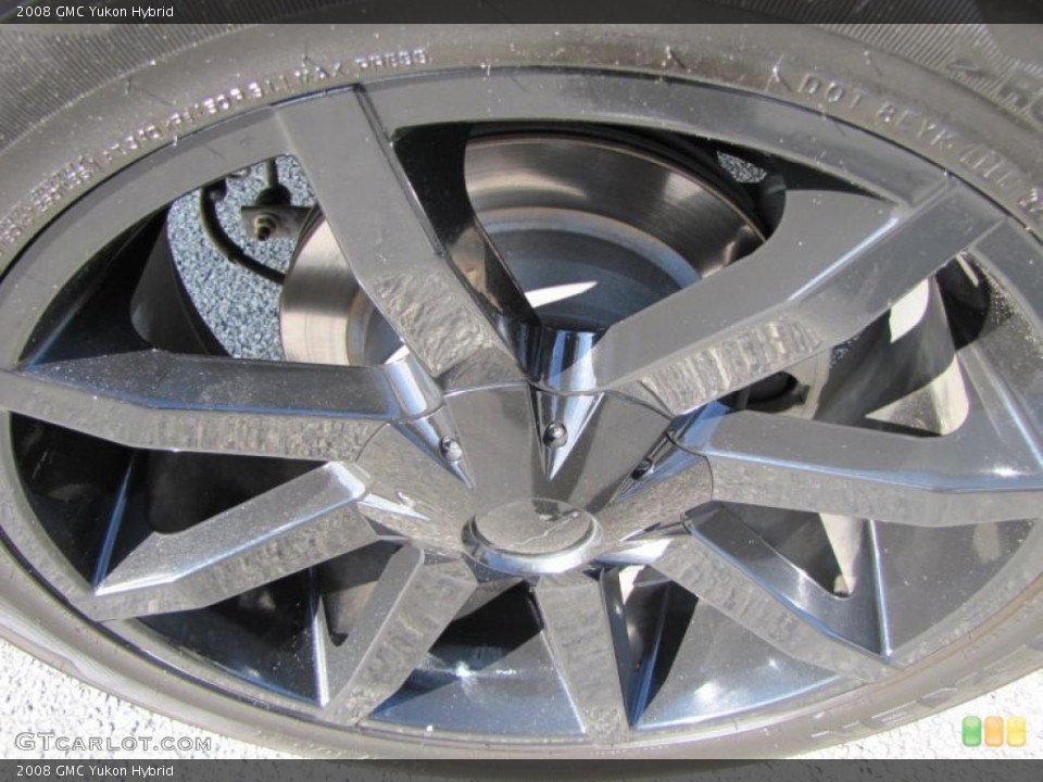 2008 GMC Yukon Custom Wheel and Tire Photo #45252804