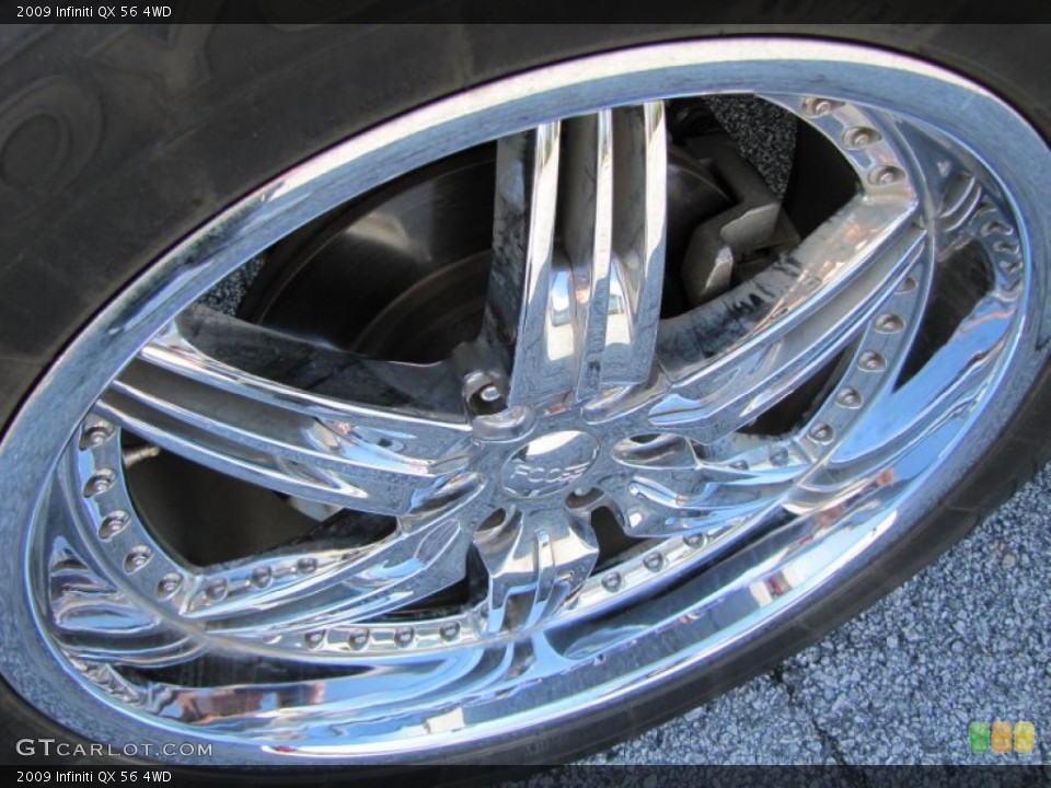 2009 Infiniti QX Custom Wheel and Tire Photo #45253296