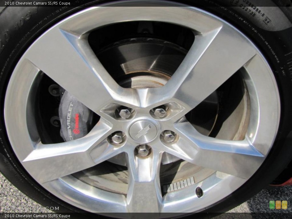 2010 Chevrolet Camaro SS/RS Coupe Wheel and Tire Photo #45254192