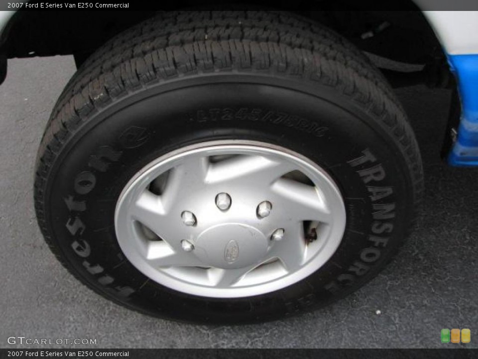 2007 Ford E Series Van E250 Commercial Wheel and Tire Photo #45255064