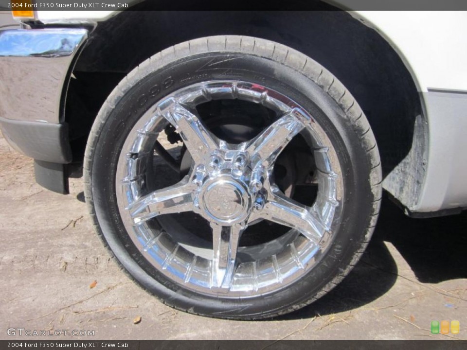 2004 Ford F350 Super Duty Custom Wheel and Tire Photo #45258423