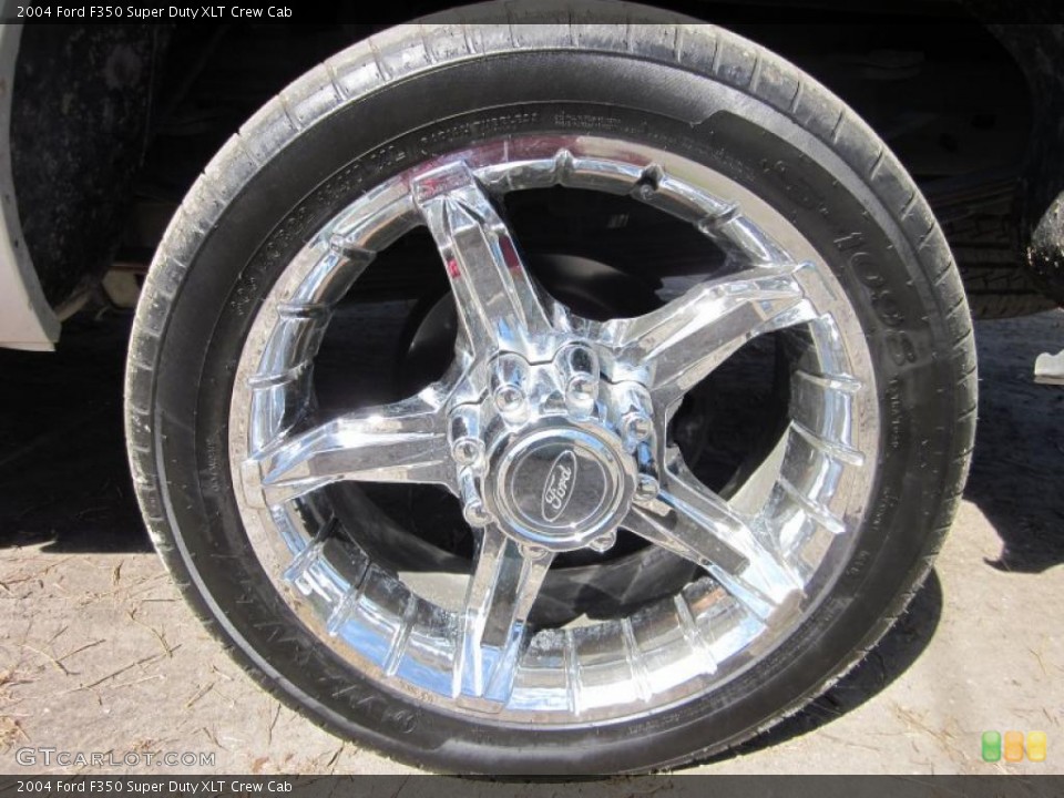 2004 Ford F350 Super Duty Custom Wheel and Tire Photo #45258427