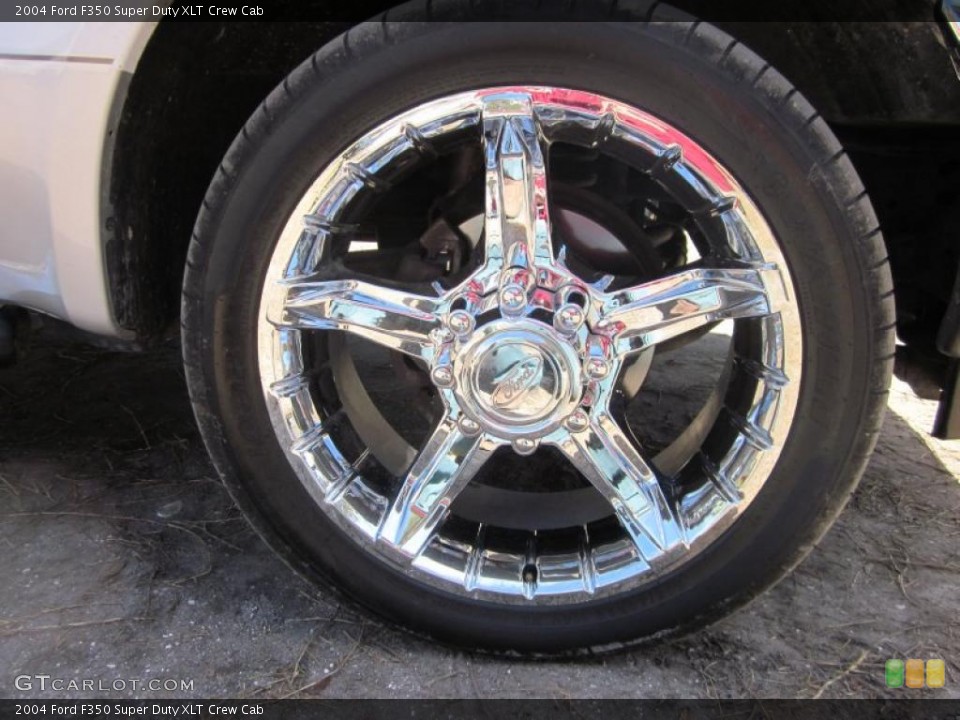 2004 Ford F350 Super Duty Custom Wheel and Tire Photo #45258431
