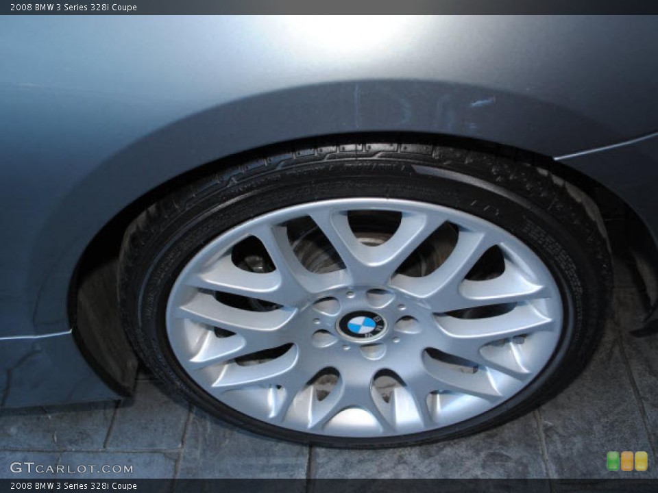 2008 BMW 3 Series 328i Coupe Wheel and Tire Photo #45259539