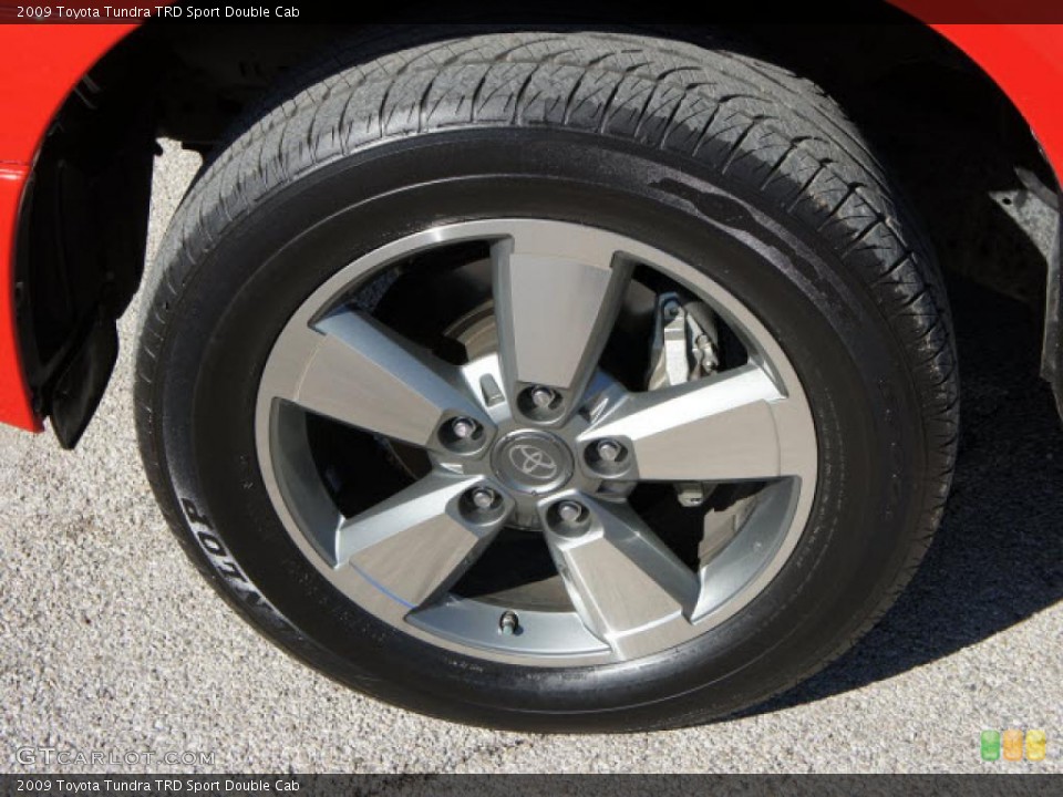 2009 Toyota Tundra TRD Sport Double Cab Wheel and Tire Photo #45262933