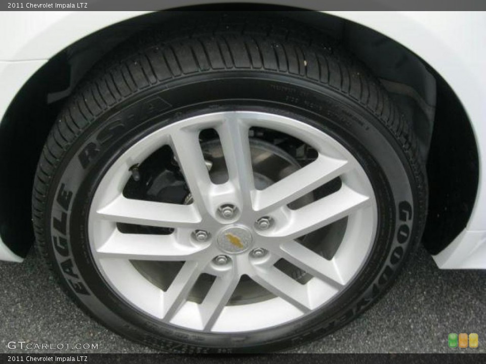 2011 Chevrolet Impala LTZ Wheel and Tire Photo #45263995