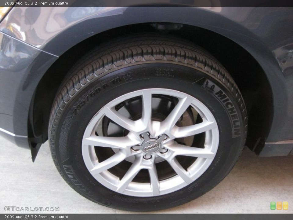 2009 Audi Q5 3.2 Premium quattro Wheel and Tire Photo #45268136